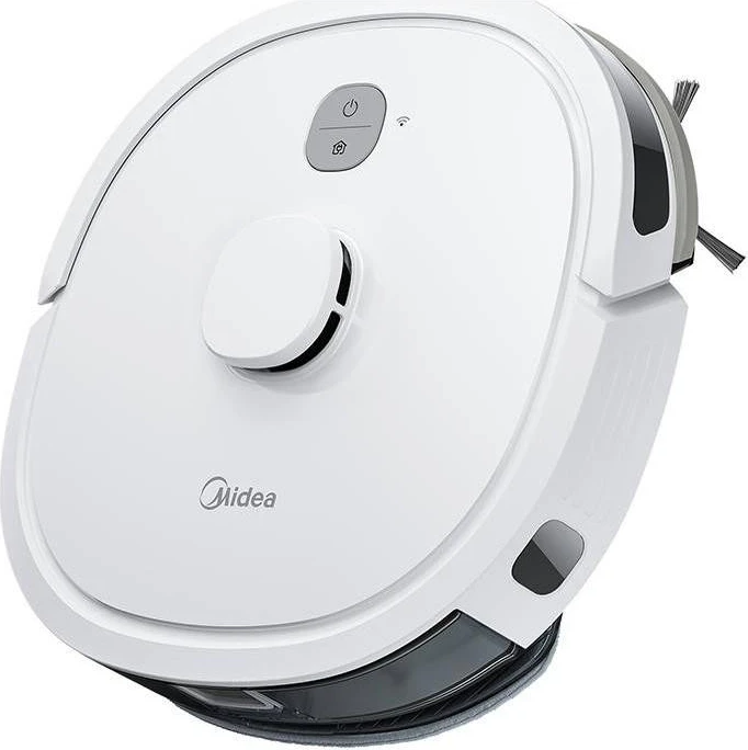 Robot pastrues Midea M6, smart, thithje 2000 Pa, mop, i bardhë