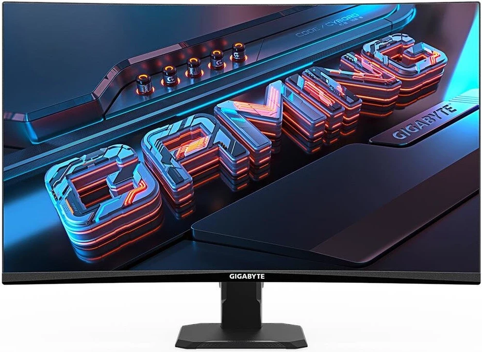 Monitor i lakuar për lojëra Gigabyte GS27FC, e zi