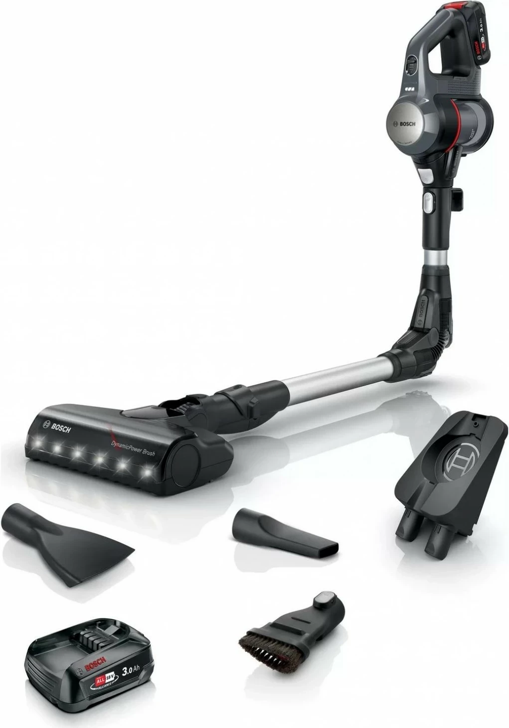 Fshesë elektrike vertikale Bosch Unlimited 7 BBS712A, 40 min, gri