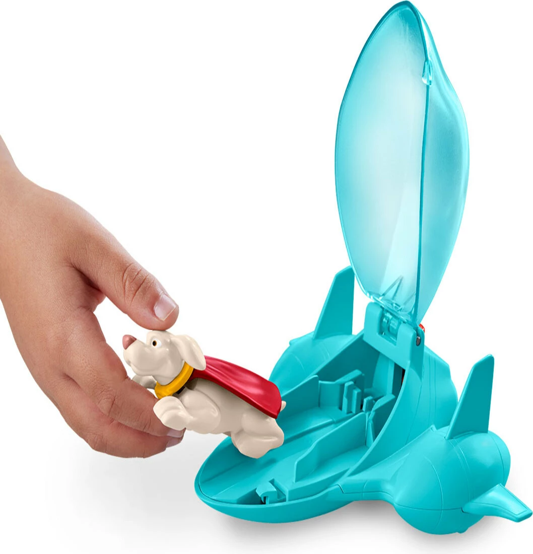 DC League of Super-Pets Super Launch Krypto Figure and Vehicle