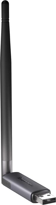 Gateway USB Z-Wave 800 Sonoff Dongle-PZG23, antenë e jashtme 2 dBi, Z-Wave Long Range, set me kabllo USB, gri e errët