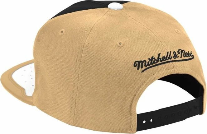 Kapelë Mitchell & Ness për meshkuj, ngjyrë krem dhe e zezë [Madhësia: Një madhësi]
