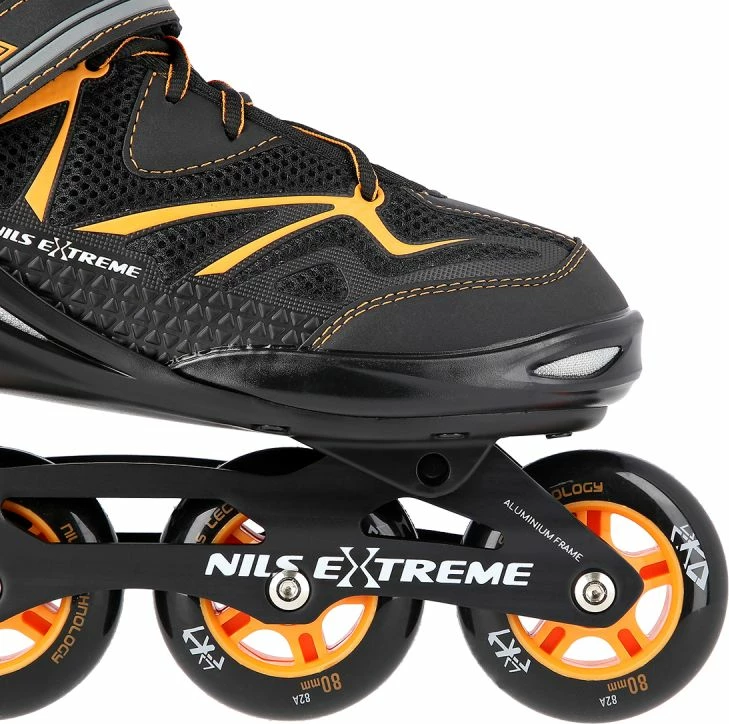 Rollera Nils Extreme NA9022, të zeza dhe portokalli, nr. 41