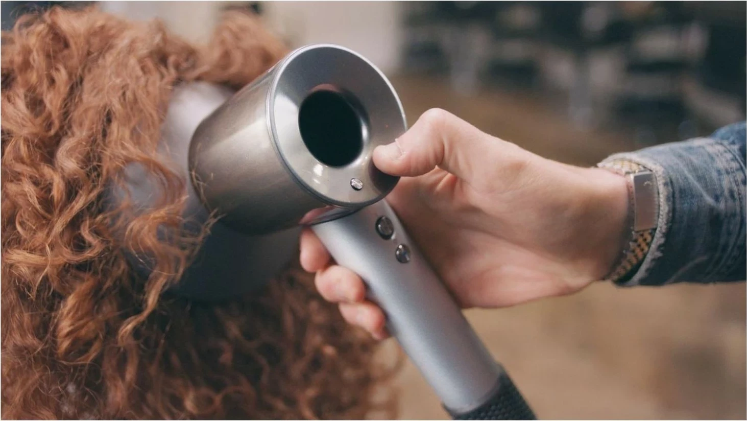 Tharëse flokësh Dyson Supersonic Professional, 1600W, argjend