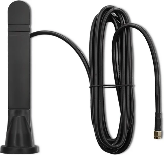 Antenë 5G LTE për brenda, Qoltec 57033, 8 dBi, SMA, e zezë