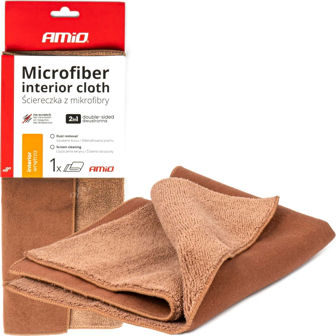 Peshqir mikrofibre për interior 30x30 cm – 500 g 