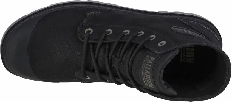 Këpucë Palladium Pampa Hi Supply Lth W 77963-001-M, të zezë [Madhësia: 37]