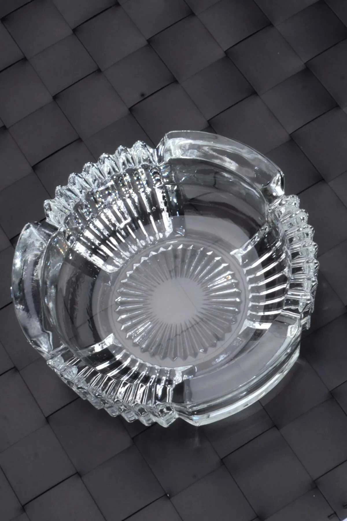 Tabak xhami Hermia, BADE40102, transparent, 10x10x3cm