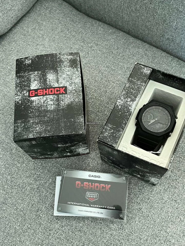 Orë dore G-SHOCK GA-2100-1A1, e zezë