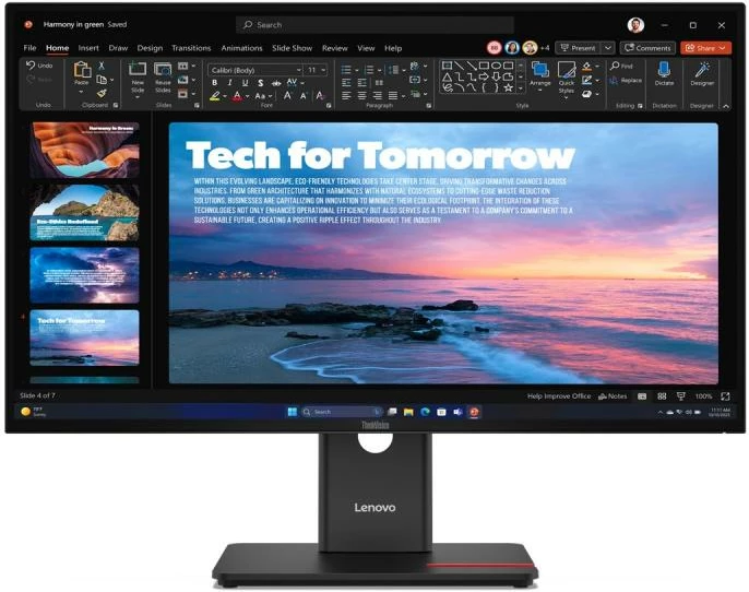 Monitor, Lenovo, ThinkVision T27QD-40 (64AAGAT2EU), 27"-28", zezë/ari