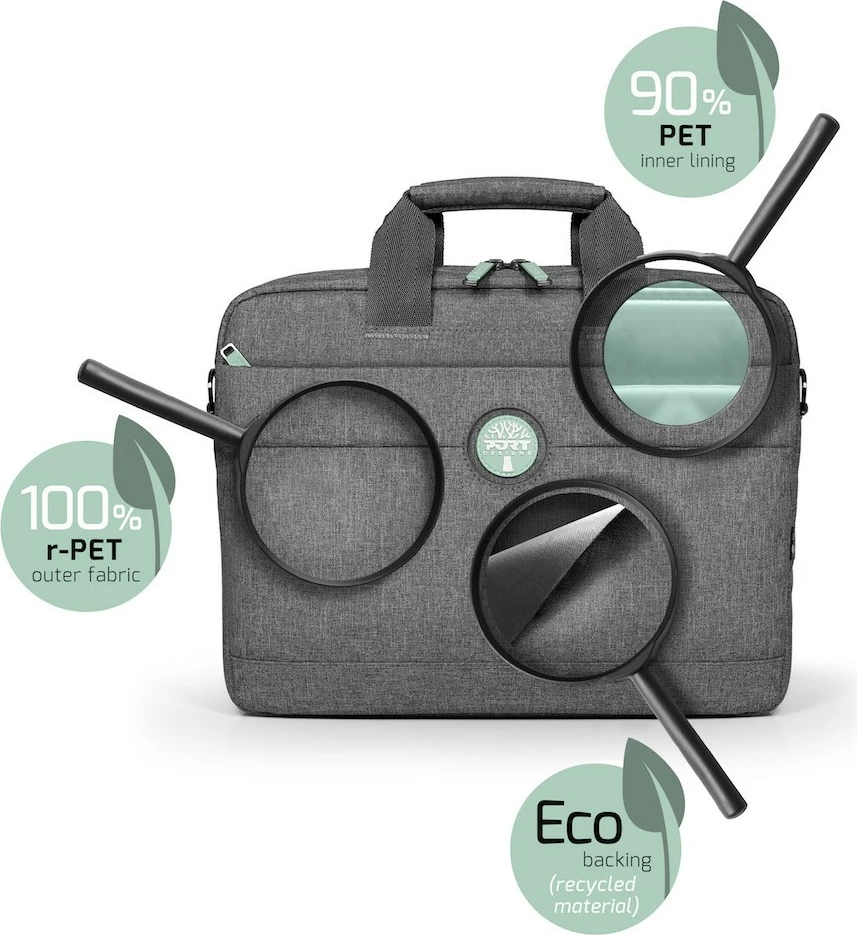 Çantë laptopi PORT Designs Yosemite Eco Toploading 15.6" gri