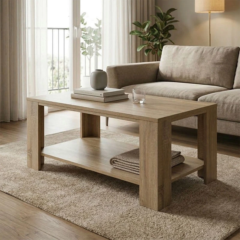 Tavolinë kafeje Votalo I, ngjyrë sonoma, 90x50x45cm