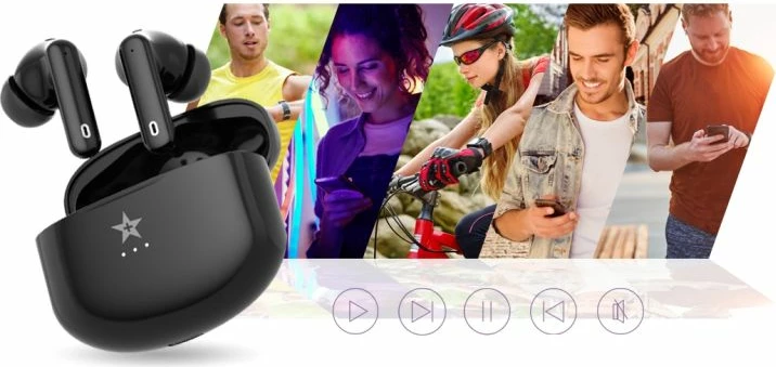 Kufje wireless Giewont, të zeza