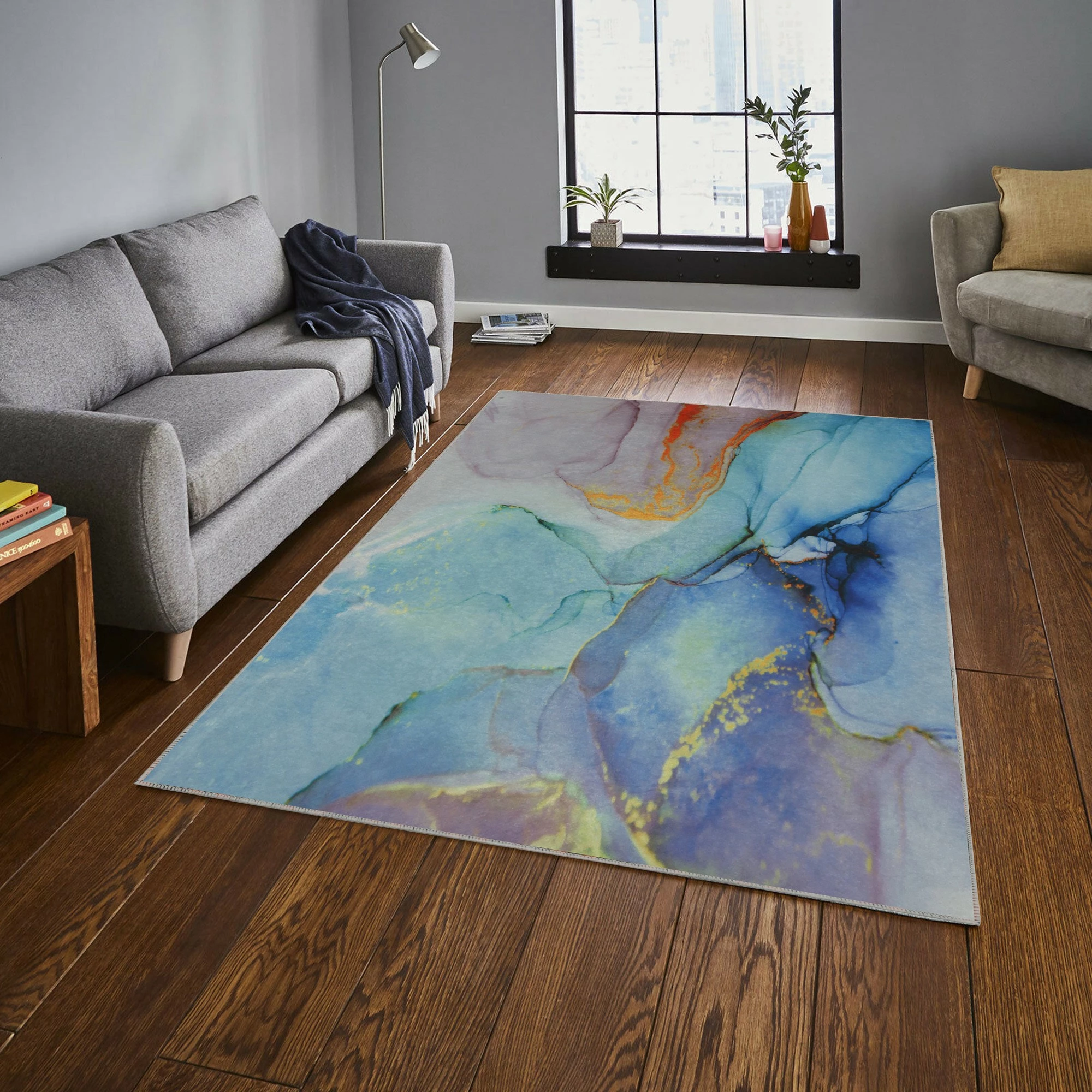 Qilim për korridor, shumëngjyrësh, Conceptum Hypnose, Declan, 100x150cm