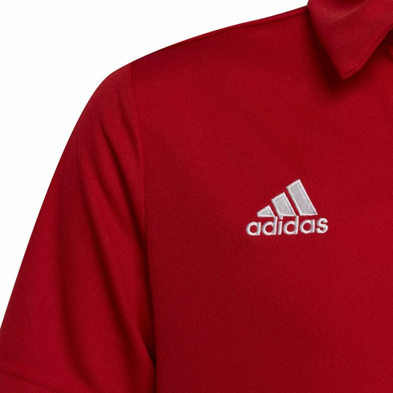 Maicë polo për fëmijë adidas, e kuqe [Madhësia: 128 cm]