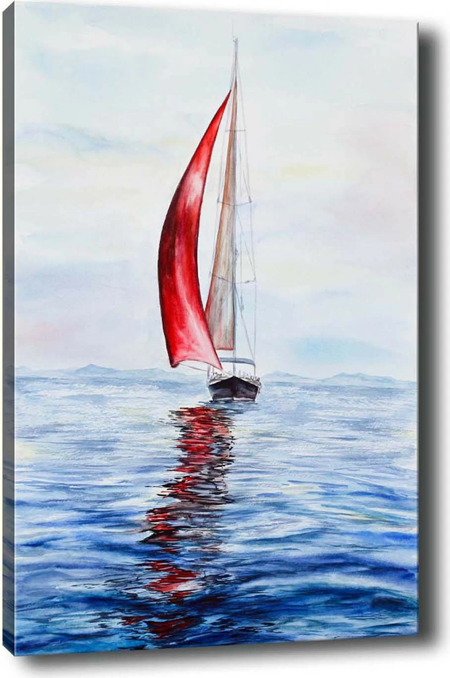 Pikturë dekorative në kanavacë Wallity, shumëngjyrëshe, 50x70cm
