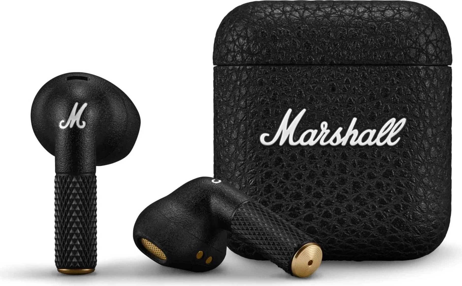 Kufje True Wireless, Marshall Minor IV, 30 orë bateri, Bluetooth multipoint, IPX4, e zezë