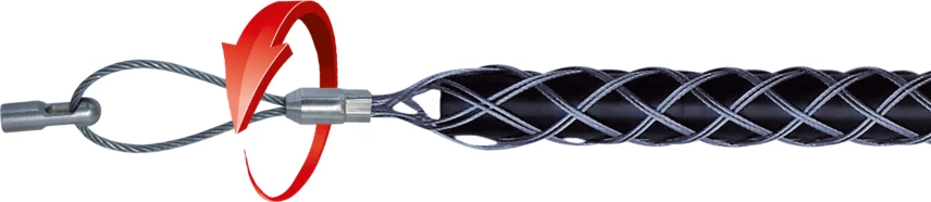Kapëse tërheqëse për kabllo RUNPOTEC Ø 25–31 mm