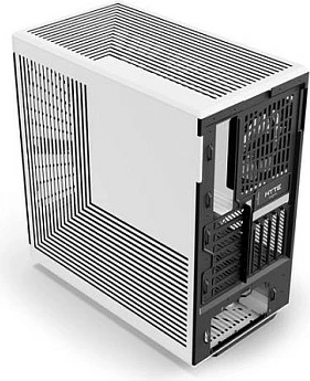 Kasë Kompjuterike HYTE Y40, Midi-Tower, Tempered Glass, Bardhë/Zi