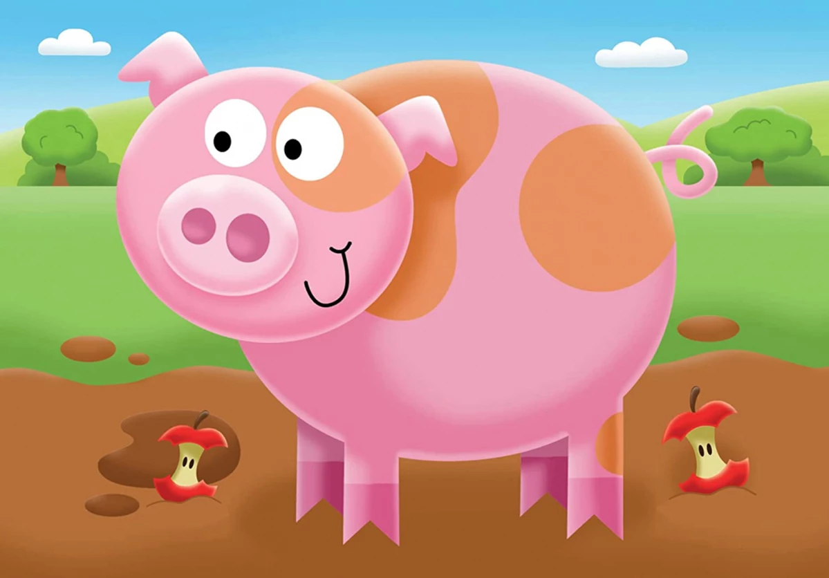 My First Puzzles - On The Farm Jigsaw Puzzle