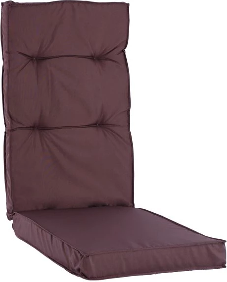 Jastëk për karrige me shpinë, ngjyrë kafe, 114x46x7 FH5744.03