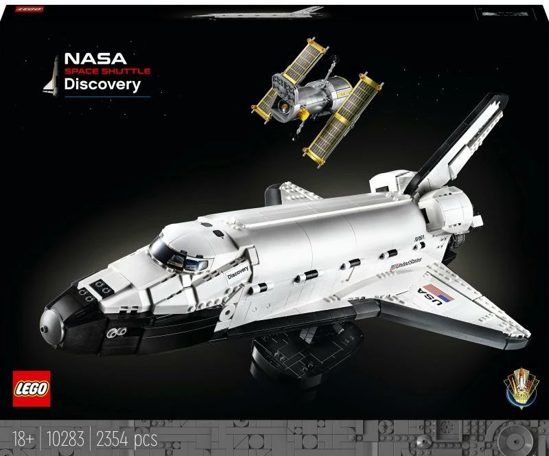 set ndërtimi LEGO Creator Expert NASA Space Shuttle Discovery 10283, 2354 copë, 18+