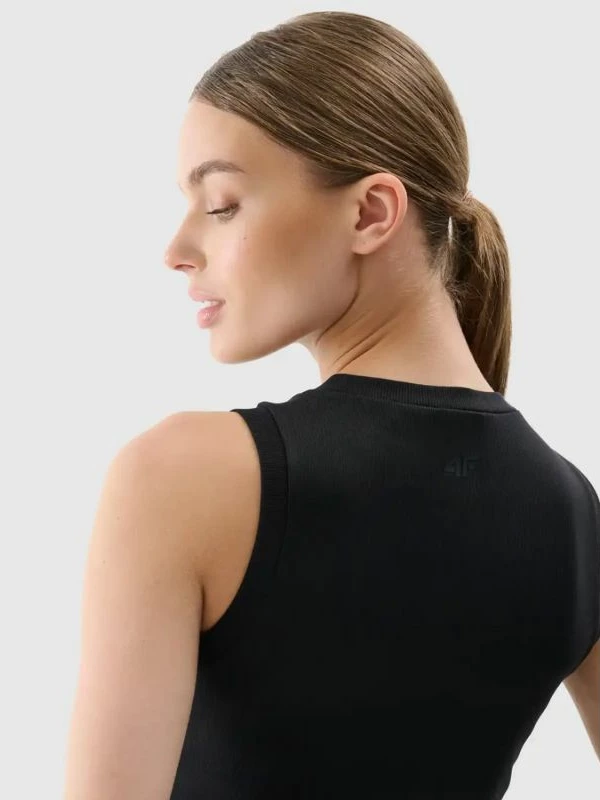 Maicë pa mëngë femra 4f, e zezë