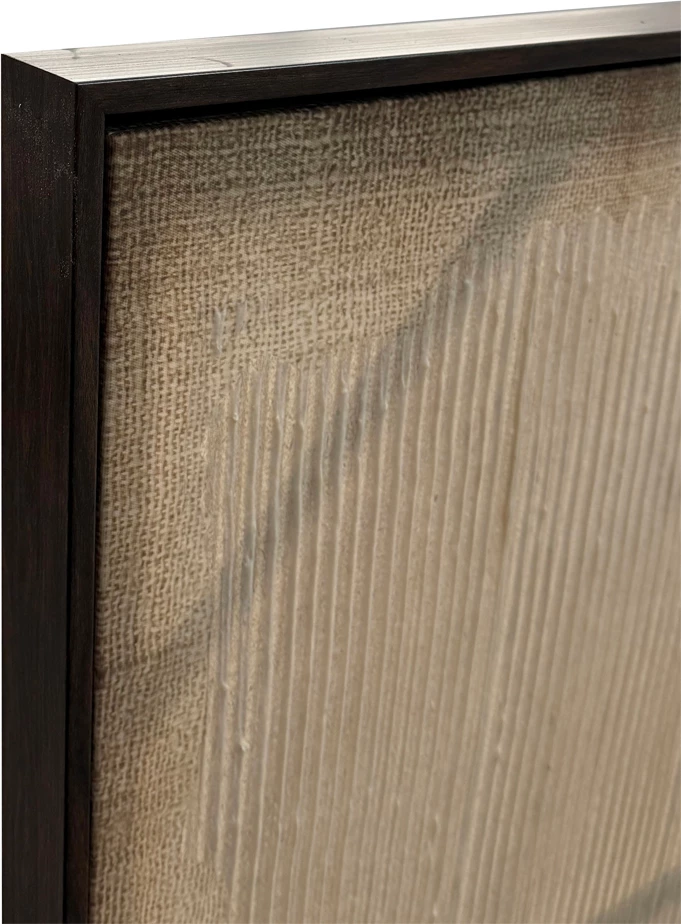 Pikturë dekorative REAP, kanavacë, MDF, bezhë, 60x90x4cm
