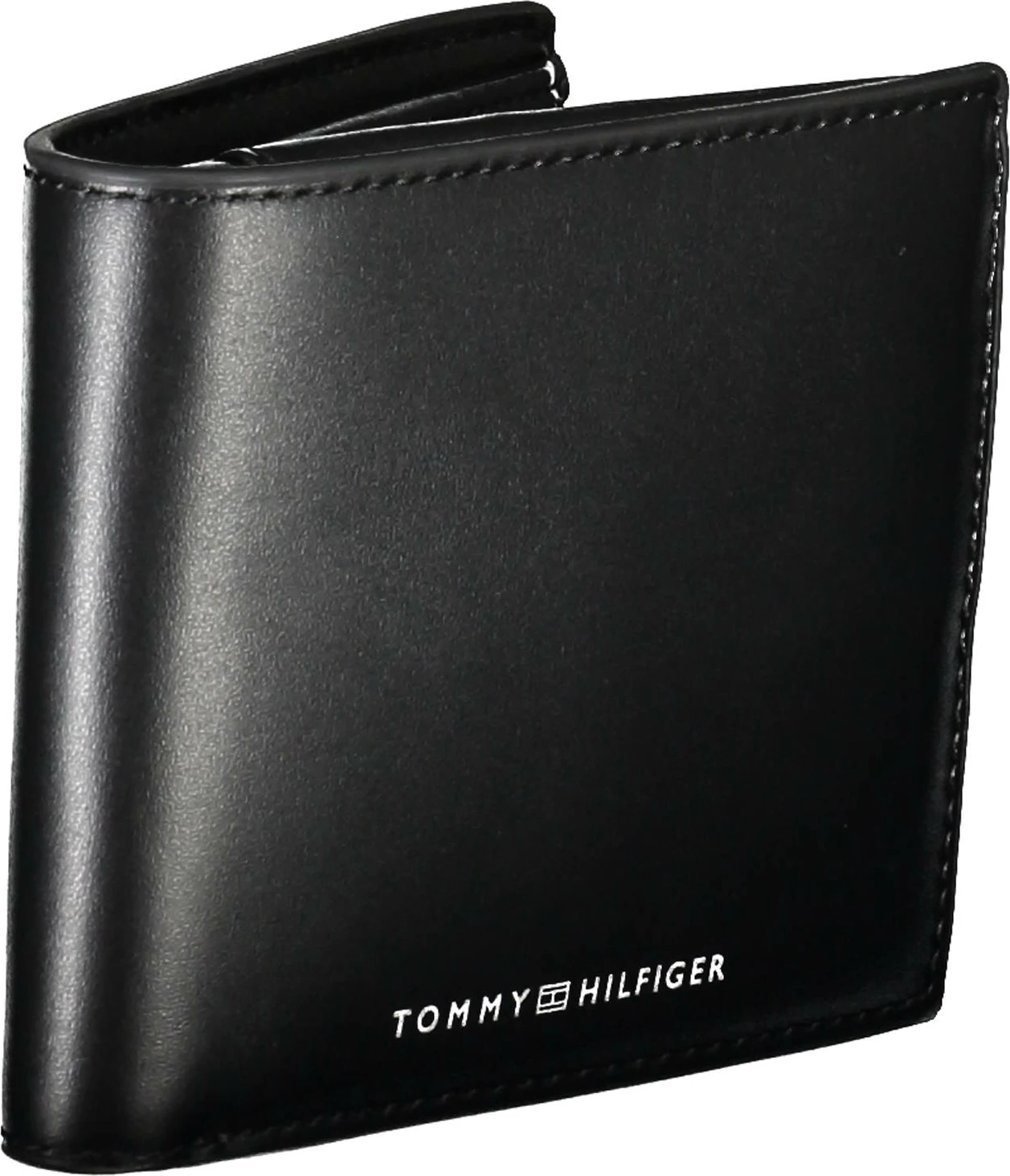 Portofol për meshkuj TOMMY HILFIGER, i zi