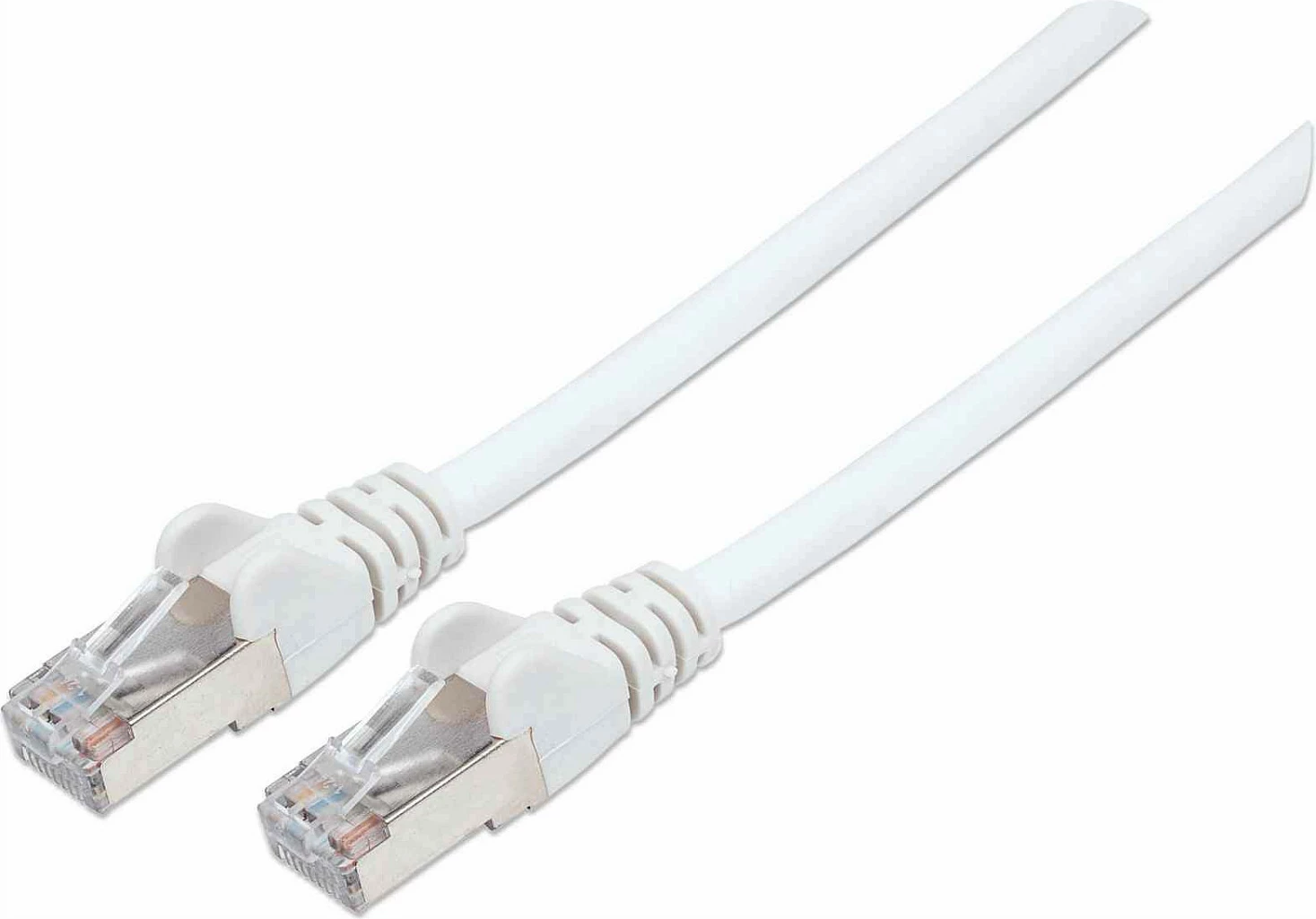 Kabllo rrjeti Intellinet Cat7 S/FTP, RJ45-RJ45, 0.25 m, e bardhë