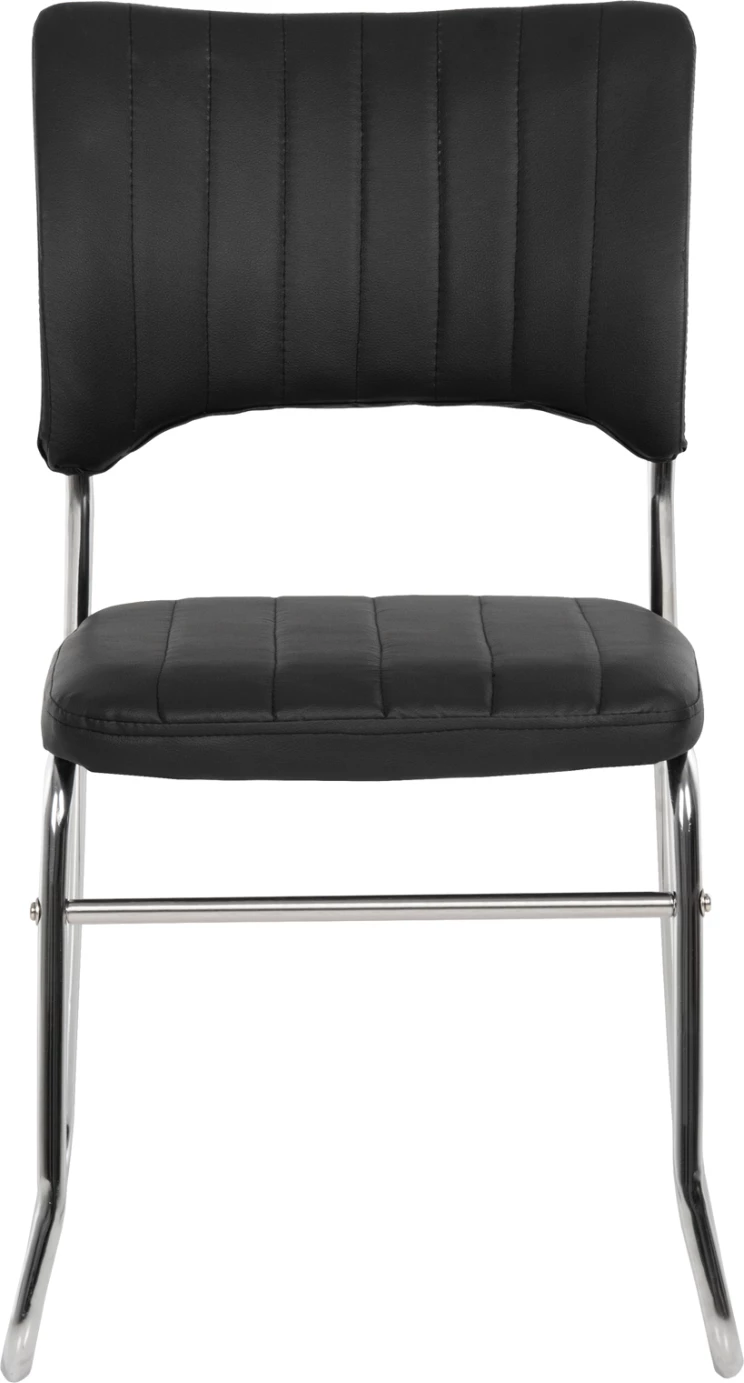 Karrige konferencash, set prej 4 copë, e zezë, FH1071.01, 47x54x84 cm