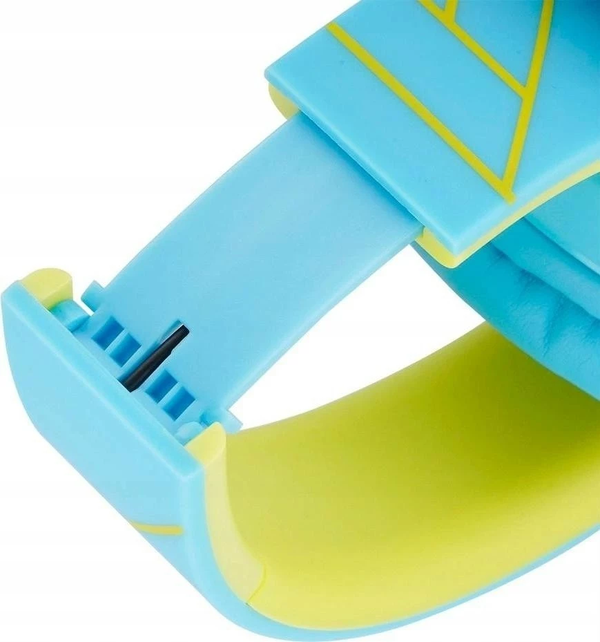 Kufje PowerLocus Kids, Bluetooth 5.0, on-ear, mikrofon, 15 orë, të verdha/blu