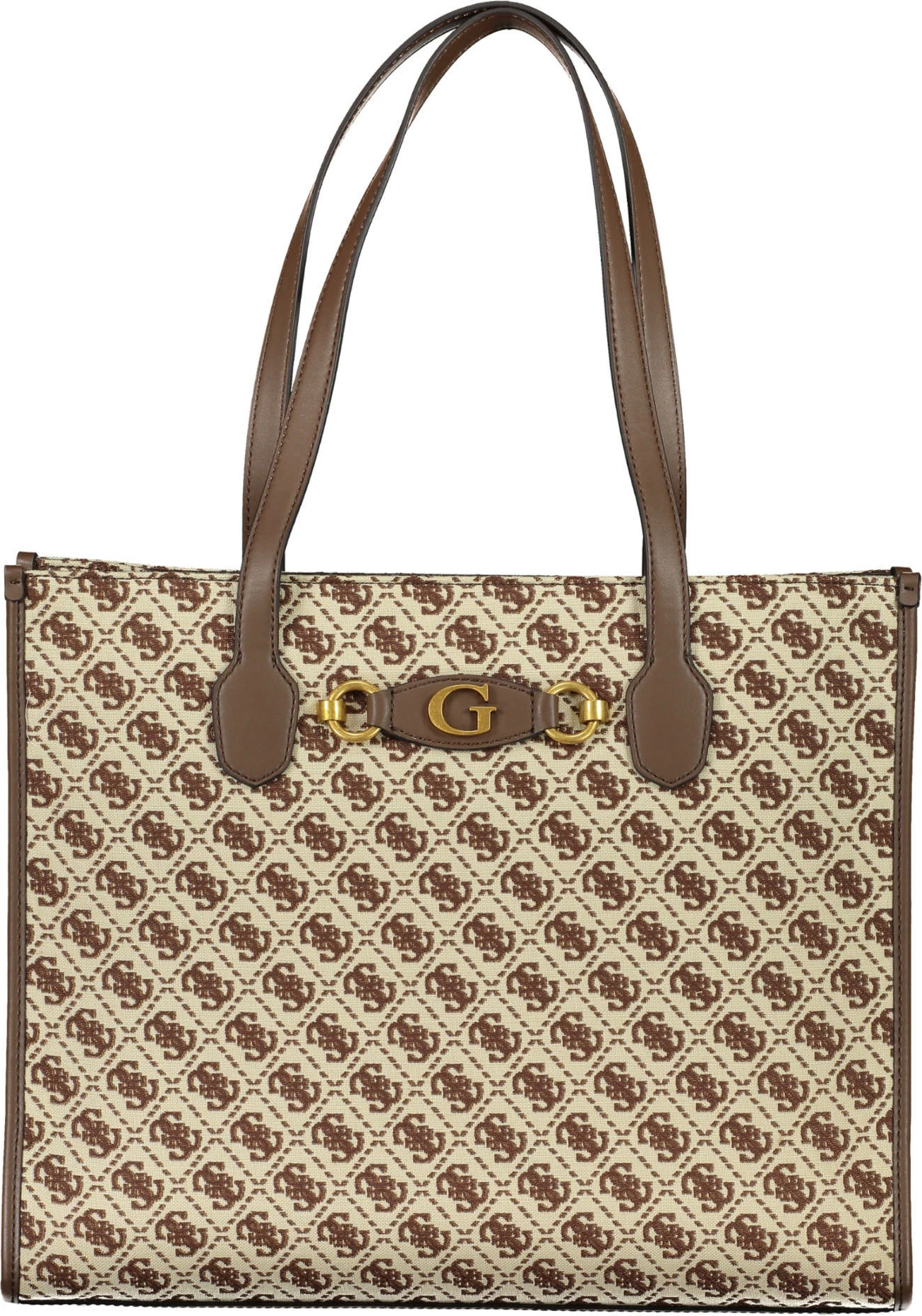 Çantë GUESS JEANS femra, kafe