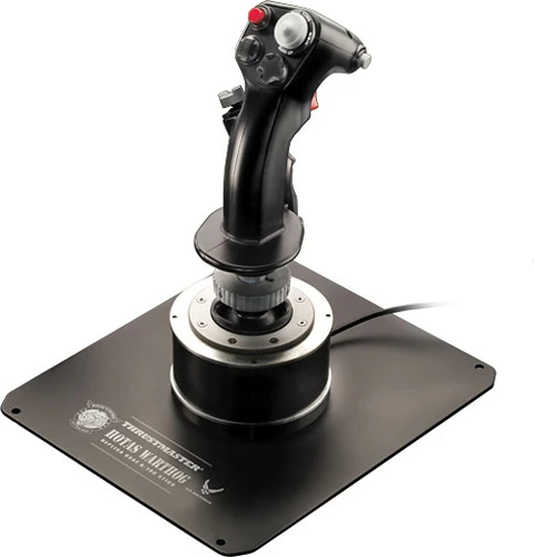 Joystick fluturimi Thrustmaster Warthog Flight Stick, USB, 19 butona, bazë metalike, i zi