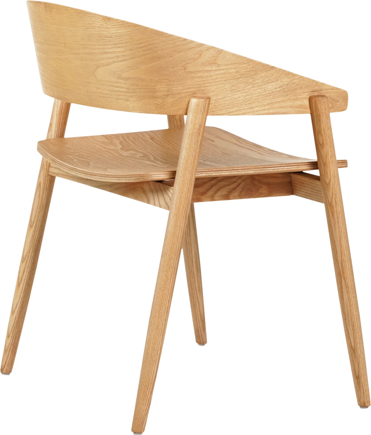 Karrige për tavolinë CANOP FH9950.01 dru frashëri, ngjyrë lisi e çelët, 56,5x61x74H cm