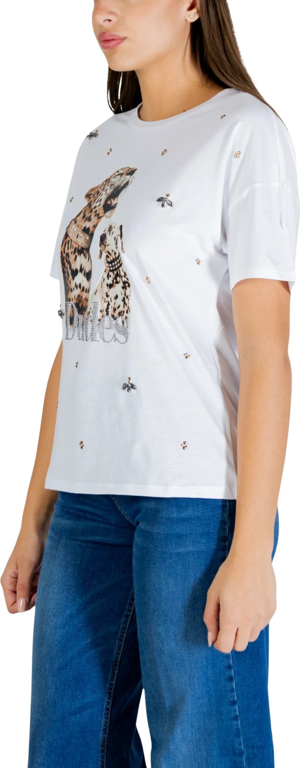 Maicë për femra Liu Jo ECS MODA WA6331 JS904, e bardhë [Madhësia: XS]