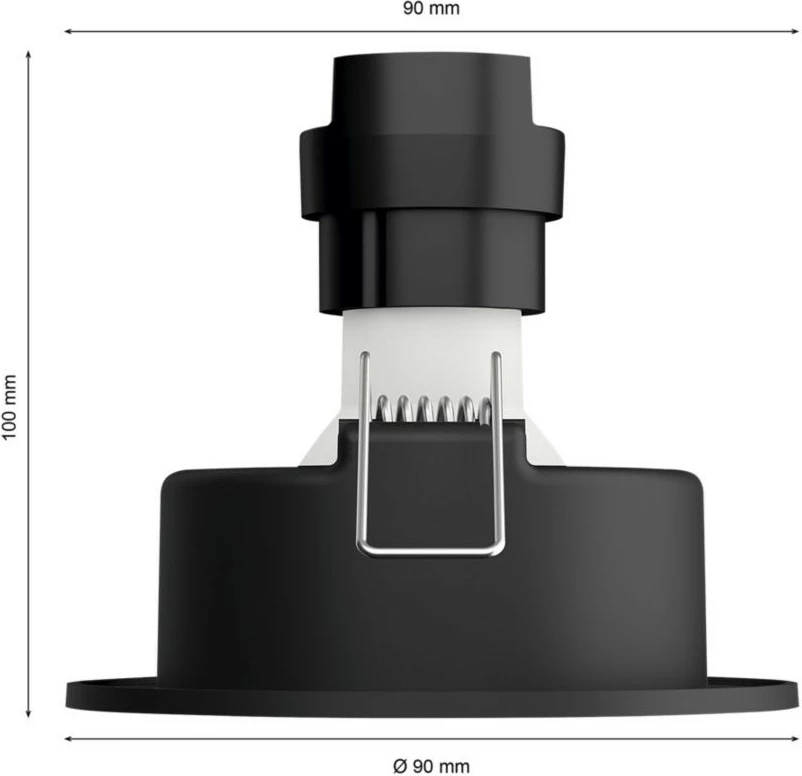 Dritë e mençur Philips Hue 929003810901, Bluetooth, LED, Alumini