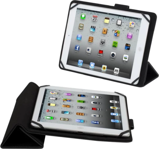 Këllëf/çantë tableti RIVACASE 3137, 9.7\"-10.5\", PU lëkurë, mbyllje magnetike, e zezë