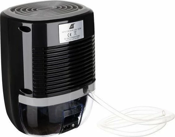 Dehumidifikues ajri Malatec O16406 0.8L 300ml/24h 23W, i zi, set me zorrë dhe adapter