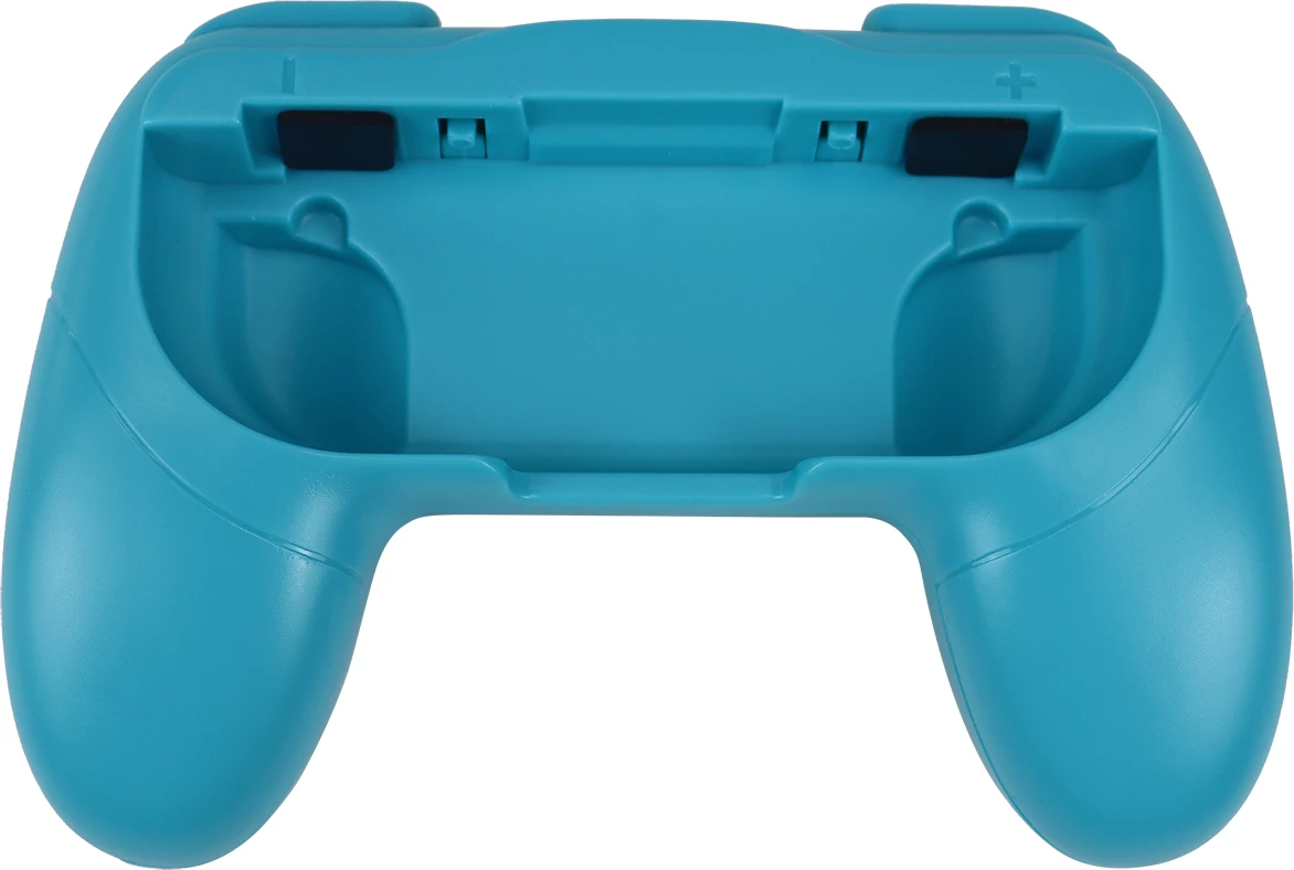 Set gripash për kontrollor MAXX TECH Grip 'n' Play Kit për Nintendo Switch Joy-Con, kuqe/blu (4 copë)