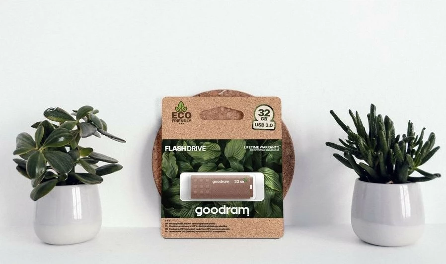 Pendrive GOODRAM UME3 Eco Friendly 32GB, Kafe
