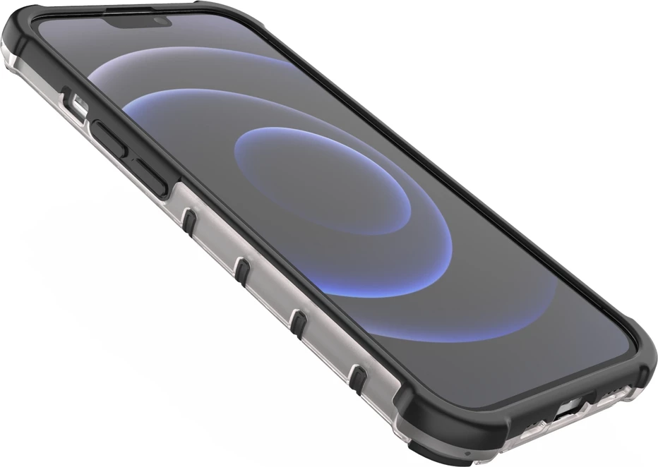 Mbështjellës Hurtel Honeycomb për iPhone 13 Pro, kaltër