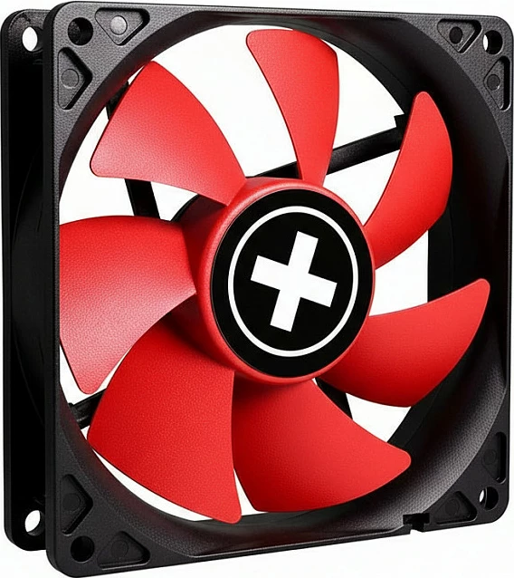 Ventilator kasë Xilence Performance C Series, 92x92x25mm, PWM, kuqe/zi