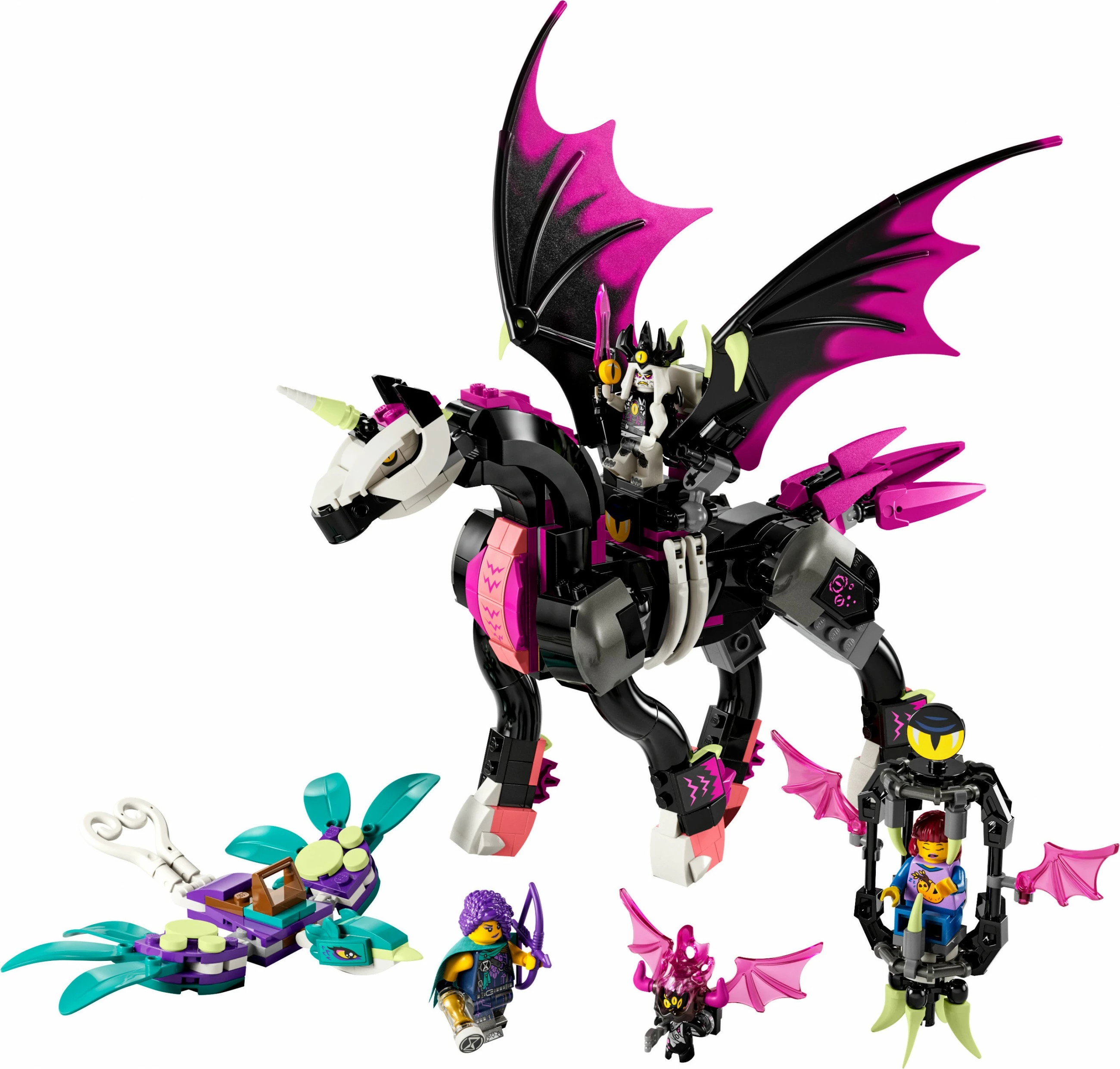 Set ndërtimi LEGO DREAMZzz Pegasus Flying Horse, 482 pjesë, shumëngjyrësh