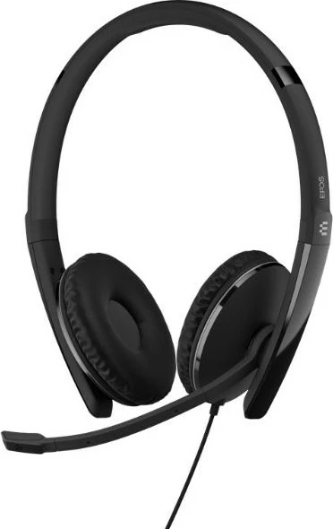 Kufje EPOS Sennheiser ADAPT 165 USB II, me kabllo, on-ear, e zezë