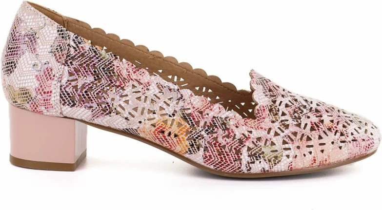 Këpucë me taka për femra Potocki 26-12393, shumëngjyrëshe