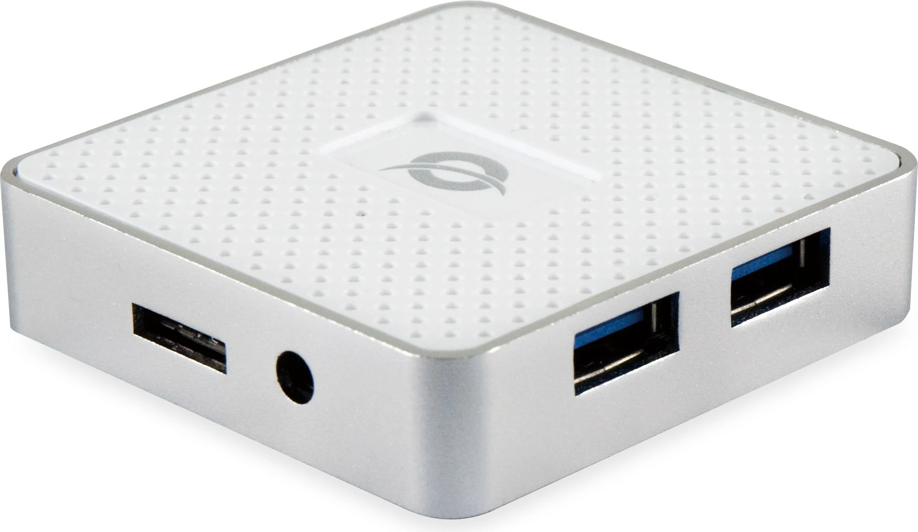 USB hub Conceptronic 4 porta USB 3.0, me adapter, i bardhë