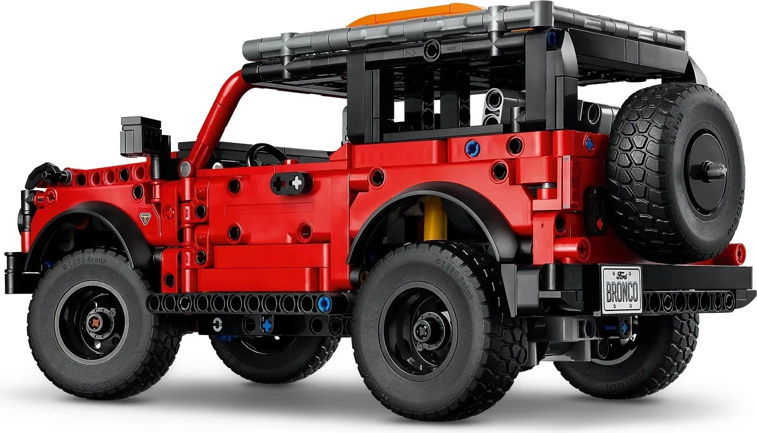 Set LEGO Technic Ford Bronco SUV 42213, për fëmijë dhe të rritur, Kuqe