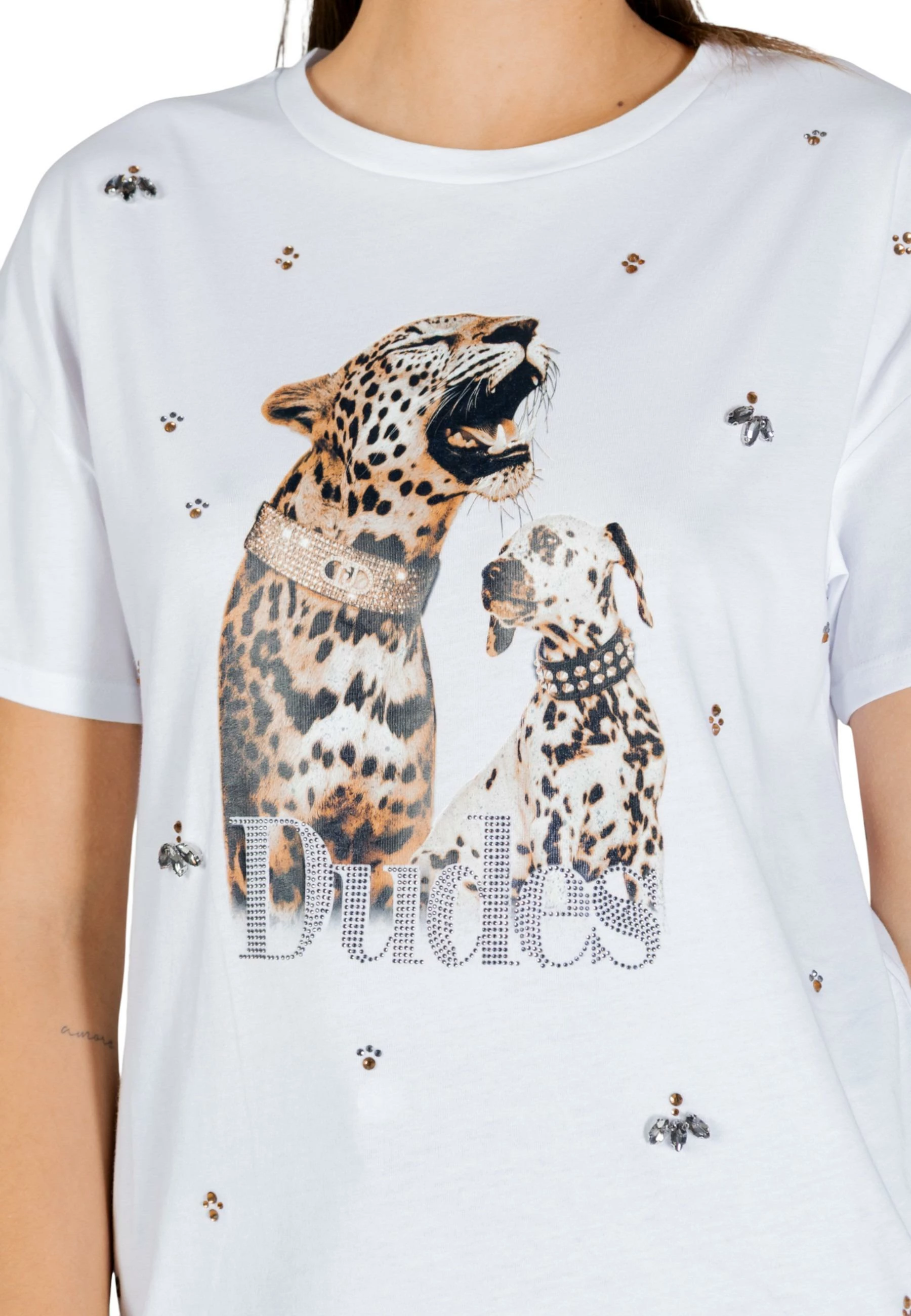 Maicë për femra Liu Jo ECS MODA WA6331 JS904, e bardhë [Madhësia: XS]