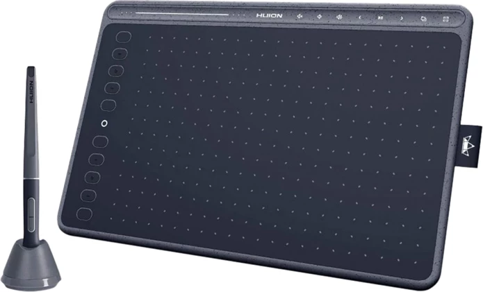 Tabletë grafike Huion HS611 me stilolaps pa bateri, Gri